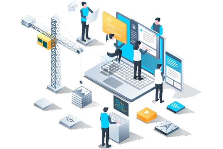 End-to-end development process